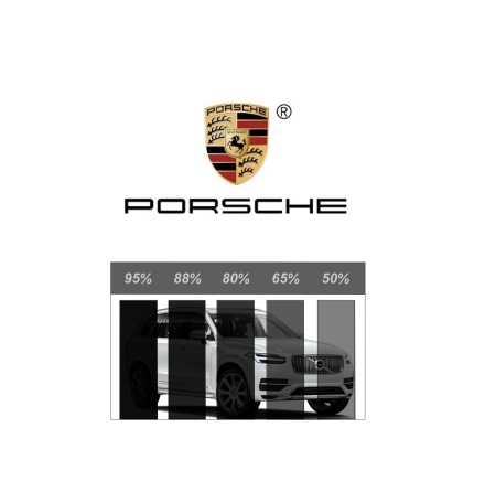 F�rdigskuren Proffs Solfilm - PORSCHE