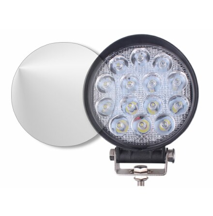 9" / 230mm runde HD-X-Schutzfolie.